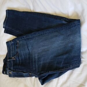 3x1 Medium Wash Distressed Busted Knee Skinny Jeans, Size 25